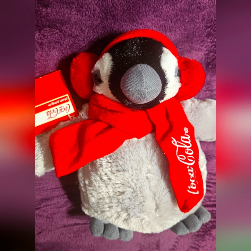 Coca Cola Penguin Plush